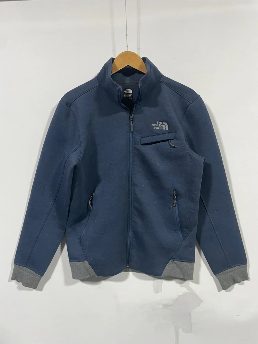 The North Face Dark Navy Zip-Up Fleece Jacket